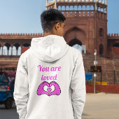 Je bent geliefd in kleding hoodie