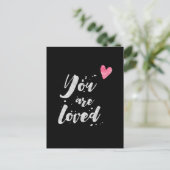 Je bent geliefd - Inspirerend Kaart (Staand voorkant)