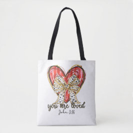 Je bent geliefd Johannes 3:16 Tote Bag