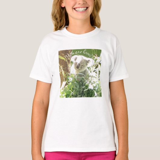 Je bent geliefd, Koala T-shirt (Voorkant)
