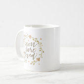 je bent geliefd koffiemok (Voorkant links)