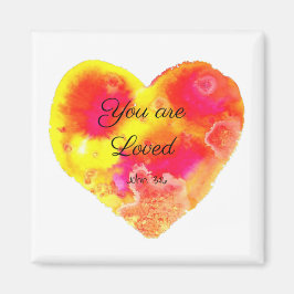 Je bent geliefd magneet