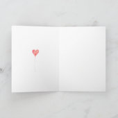Je Bent Geliefd met Jaar Oud + Kaart (Binnen)