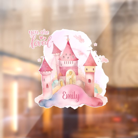 Je bent geliefd  Portret Raamsticker (Vel 2)