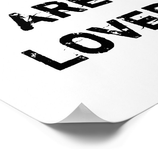 Je bent geliefd! poster (Hoek)