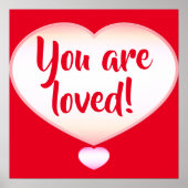 Je bent geliefd! Poster (Voorkant)