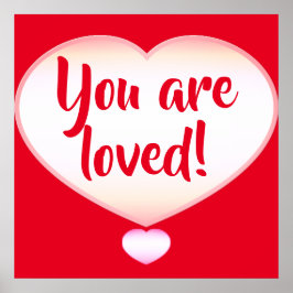 Je bent geliefd! Poster