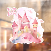 Je bent Geliefd Raamsticker (Vel 2)