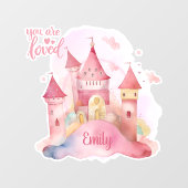 Je bent Geliefd  Raamsticker (Vel)