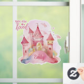 Je bent Geliefd  Raamsticker (Huis)