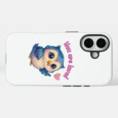 Je bent geliefd - Schattigee affirmatie Hoesje (Achterkant (horizontaal))