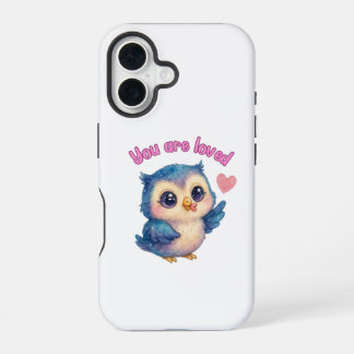Je bent geliefd - Schattigee affirmatie Hoesje iPhone 16 Hoesje