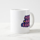 Je bent geliefd 😁 specialiteit mok (Voorkant rechts)