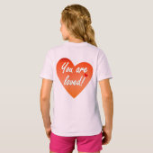 Je bent geliefd t-shirt (Achterkant volledig)
