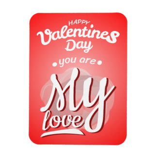 Je bent gelukkig Valentijnsdag Magneet