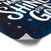 Je bent gemaakt om Christelijke Nursery Kinderen t Poster (Hoek)