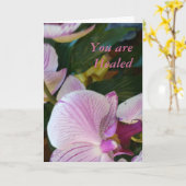 Je bent genezen kaart (Gele Bloem)