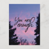 Je bent genoeg briefkaart (Voorkant)