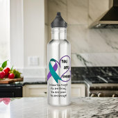 "Je bent genoeg" Genezing Hoop Minimalistische Quo Waterfles