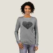 Je bent genoeg hart T-shirt (Voorkant)
