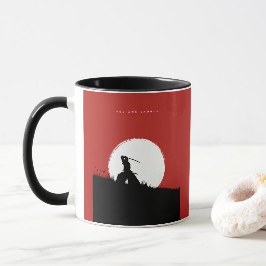 Je bent genoeg inspiratie mok (Met donut)