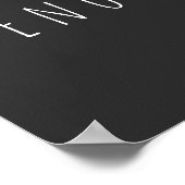 JE BENT GENOEG | Inspirerend Word Art Graphic Poster (Hoek)