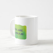 Je Bent Genoeg Koffiemok (Voorkant links)