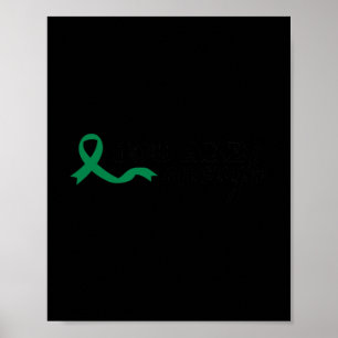 Je Bent Genoeg Mentale Gezondheid Groene Lint Zelf Poster