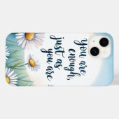Je bent genoeg - Mindful Healing Quote Mok Case-Mate iPhone Case (Achterkant (horizontaal))