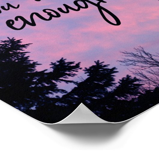 Je bent genoeg poster (Hoek)