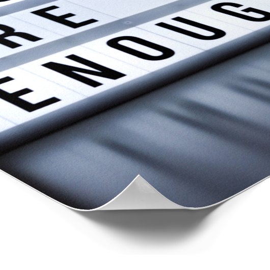 Je bent genoeg poster (Hoek)