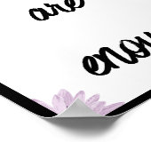 Je bent genoeg, Quote Poster (Hoek)