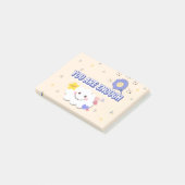 Je bent genoeg - Schattigee pastel Motivatie Stick Post-it® Notes (Schuin)