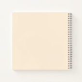 Je bent genoeg spiraal Notitieboek – Schattige clo (Achterkant)