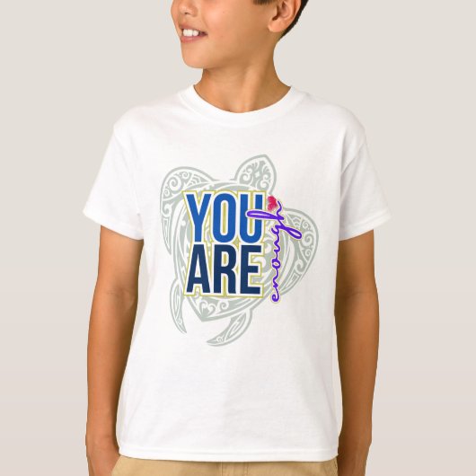 Je Bent Genoeg T-shirt (Voorkant)