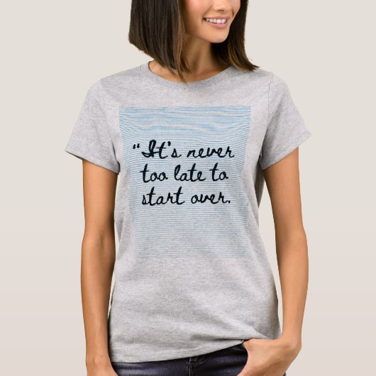 je bent genoeg t-shirt (Voorkant)