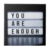 Je bent genoeg tegeltje (Voorkant)