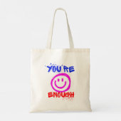 JE BENT GENOEG TOTE BAG (Achterkant)