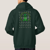 "Je bent genoeg" voor een Lyme Warrior Inspirerend Hoodie (Achterkant)