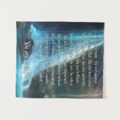 Je bent genoeg - wandtapijt wandkleed (Voorkant (horizontaal))