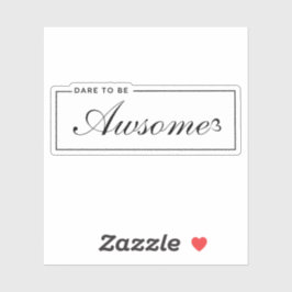 Je bent genoeg - Zelfliefde Hart Sticker