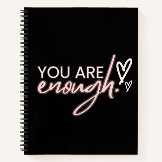 Je bent genoeg: Zelfliefde & Valentijnsdag Notitieboek (Voorkant)