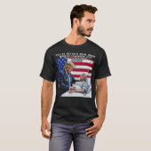 Je bent gepensioneerd retro American Flag Funny Jo T-shirt (Voorkant volledig)