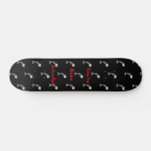 Je bent geschoold skateboard deck / visbotbeendere (Horizontaal)