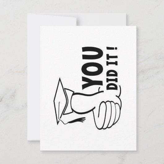 Je bent geslaagd of je hebt het gehaald, diploma (Voorkant)