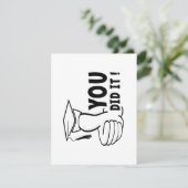 Je bent geslaagd of je hebt het gehaald, diploma (Staand voorkant)