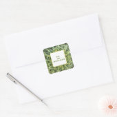 Je bent gewaardeerd met Plant Cactus in woestijn H Vierkante Sticker (Envelop)