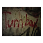 "Je bent gewaarschuwd" Foto Afdruk (Voorkant)