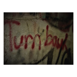 "Je bent gewaarschuwd" Foto Afdruk