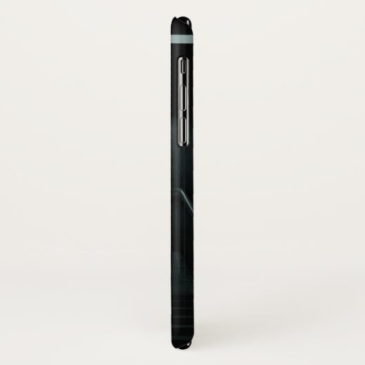 Je bent gewaarschuwd voor iPhone Case (Achterkant/links)